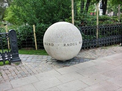 Sweden Stockholm Raoul Wallenberg Statue Raoul Wallenberg Statue Sweden - Stockholm - Sweden