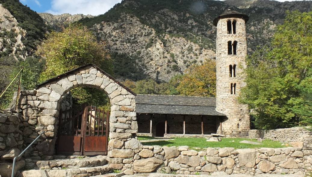 Andorra Andorra La Vella Church of Santa Coloma Church of Santa Coloma Andorra - Andorra La Vella - Andorra