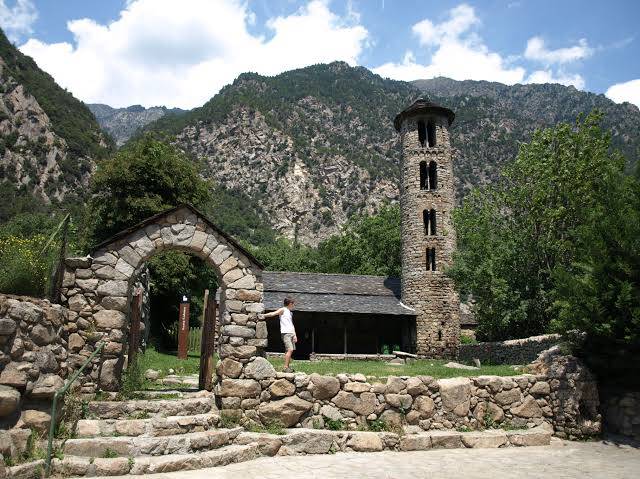 Andorra Andorra La Vella Church of Santa Coloma Church of Santa Coloma Andorra - Andorra La Vella - Andorra