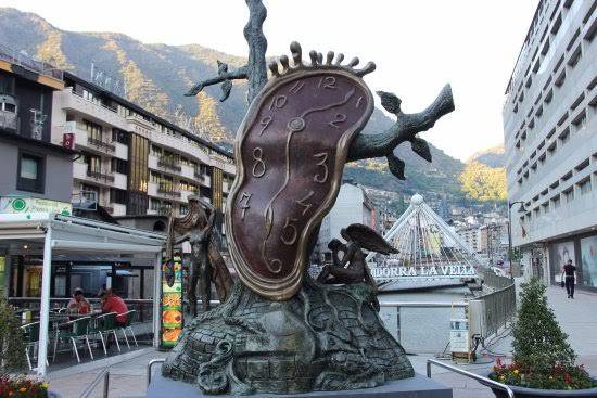Andorra Andorra La Vella The nobility of time monument The nobility of time monument Andorra - Andorra La Vella - Andorra
