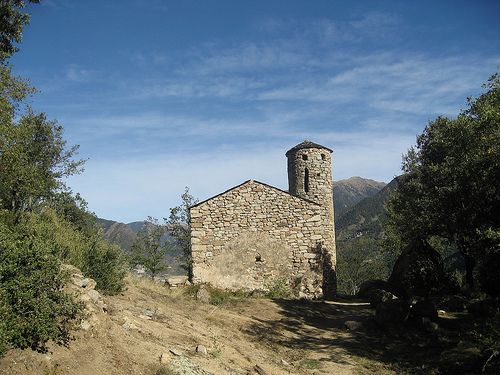 Andorra Collet de Sant Vicenç Enclar Castle Enclar Castle Andorra - Collet de Sant Vicenç - Andorra