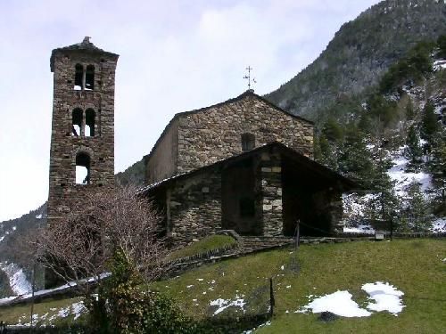 Andorra Canillo Sant Joan de Caselles Church Sant Joan de Caselles Church Andorra - Canillo - Andorra