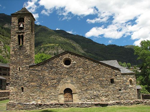 Andorra San Martí de la Cortinada Sant Marti de la Cortinada Church Sant Marti de la Cortinada Church Andorra - San Martí de la Cortinada - Andorra