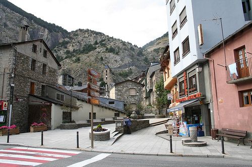 Andorra Canillo Montaup Square Montaup Square Andorra - Canillo - Andorra