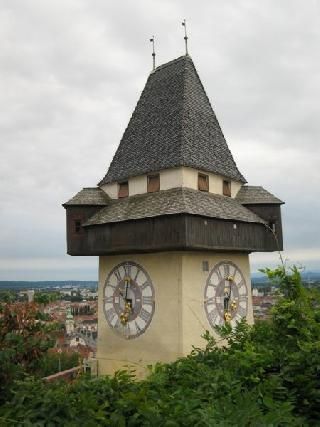 Austria Graz Uhrturm Uhrturm Austria - Graz - Austria
